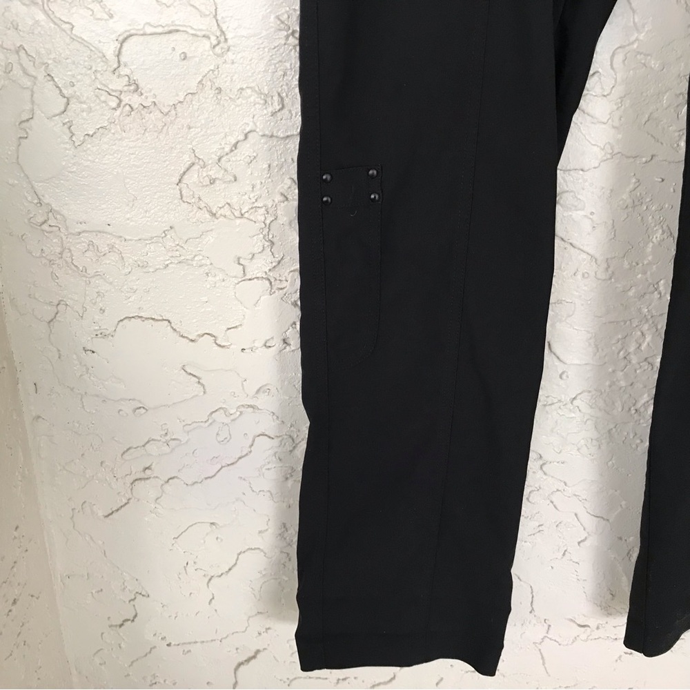 ✨Jamie Sadock Tapered Golf/Athletic Pants Black Studs, Sz8 - Picture 3 of 5